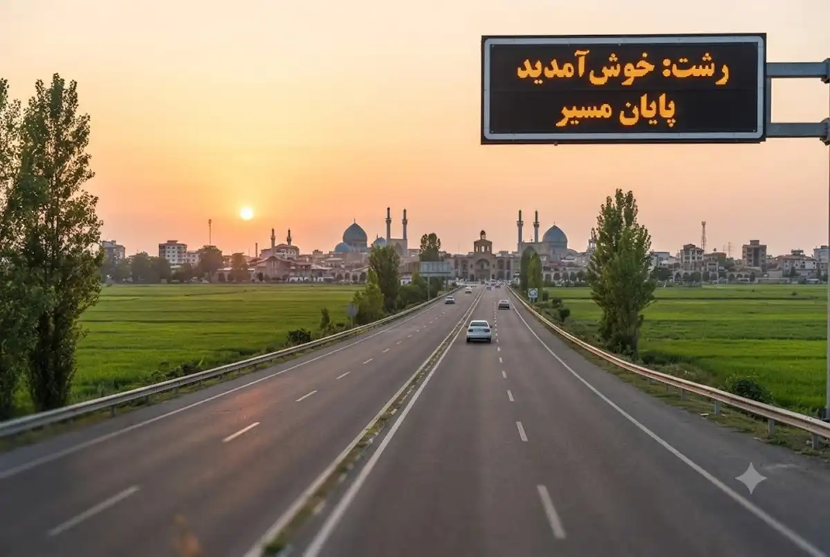 فاصله لاهیجان تا رشت چند کیلومتر است؟ بررسی مسیر، جاده و زمان سفر